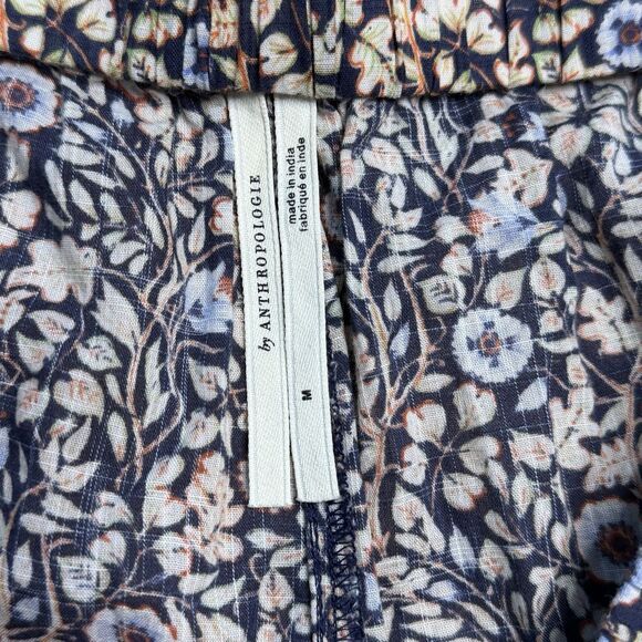 Anthropologie Victoriana Lace-Trim Shorts Multi M EUC Coquette Boudoir Boho Chic - Picture 4 of 16